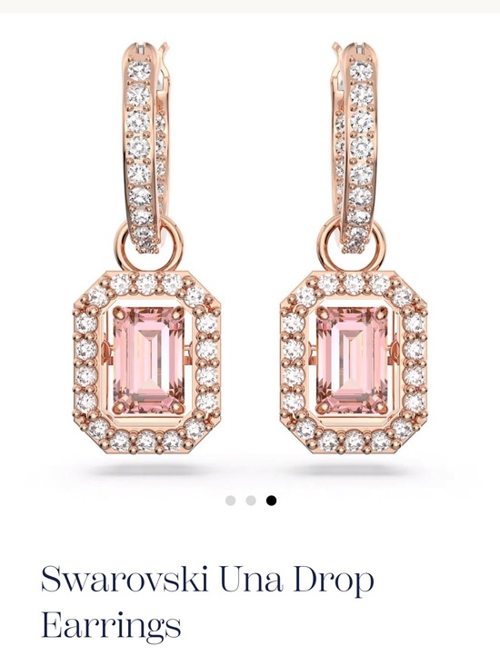 Swarovski Jewelry - Swarovski Una Drop Earrings